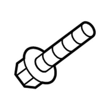 Nissan 54580-EG00A Pin-FULCRUM, Lower Link