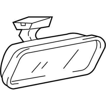 Kia 851010A200 Rear View Inside Mirror Assembly