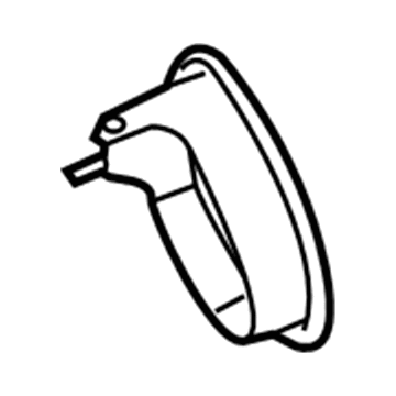 Nissan 48474-3LM0A Cover-Steering Lock