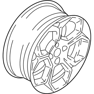 Ford GN1Z-1007-G Wheel, Alloy