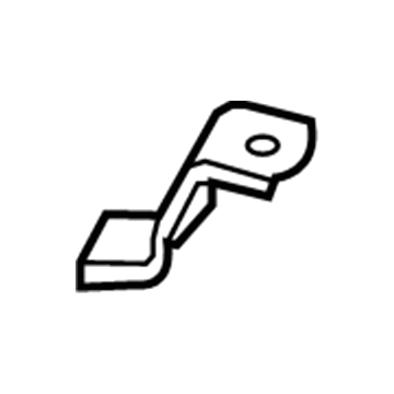 Lexus 77218-48100 Support, Fuel Tank Filler Pipe, NO.3