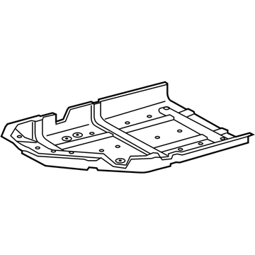 Lexus 77606-48120 Protector Sub-Assy, Fuel Tank, NO.1