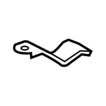 Lexus 77216-48070 Support, Fuel Tank Filler Pipe, NO.1