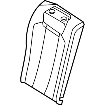 BMW 52-20-9-495-337 FOAM PADDING, BACKREST, LEFT