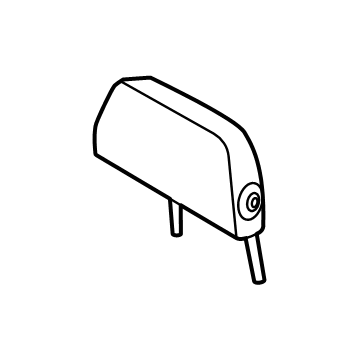 BMW 52-20-5-A12-CE9 FOLDING HEADREST ARTIFICIAL