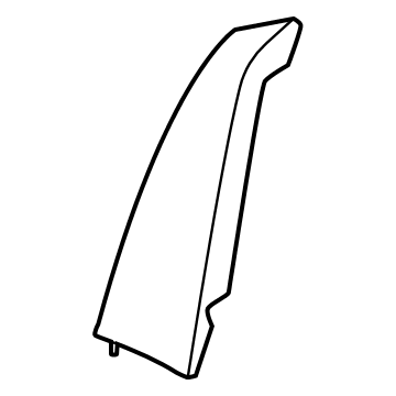 BMW 52-20-5-A04-135 LATERAL TRIM PANEL LEFT