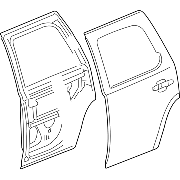 GM 22892597 Door Shell
