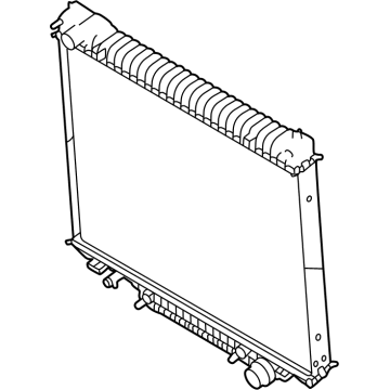 Ford HC2Z-8005-A Radiator Assembly