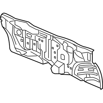 Honda 61500-TK8-A00ZZ Dashboard (Lower)