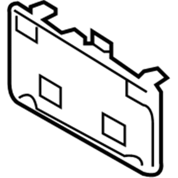 Ford 8L5Z-17A385-A License Bracket
