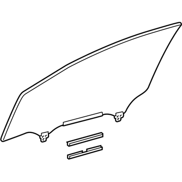 Toyota 68101-52040 Moveable Glass