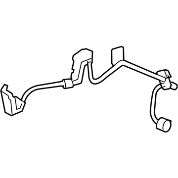 Lexus 89516-30050 Wire, Skid Control Sensor