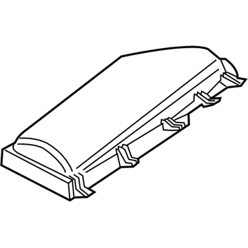 BMW 64-31-6-913-503 Cover, Filter Housing, Left