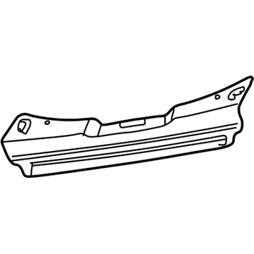 Ford XW4Z-5440374-AAA Rear Trim Panel
