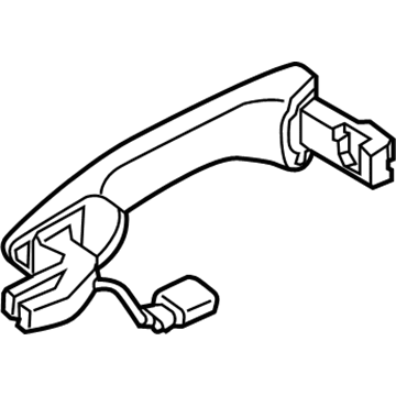 Acura 72181-TX6-A81ZP Handle, Driver Side (Lunar Silver Metallic)