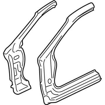 Honda 04635-S5S-G00ZZ Panel Set, R. FR.