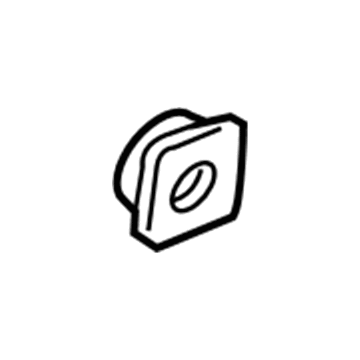 Kia 877561D000 Clip -Waist Line MOULDIN