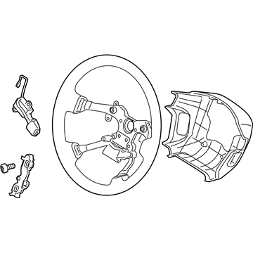 Kia 561102F510BQ Steering Wheel Assembly