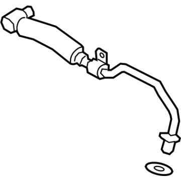 BMW 11-53-8-489-595 COOLANT LINE, TURBOCHARGER S