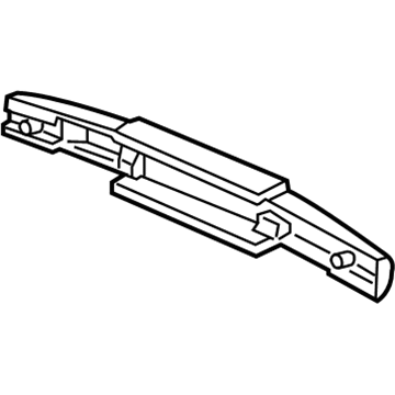Honda 71570-SDN-A00 Absorber, RR. Bumper
