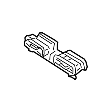 Hyundai 97450-D2AA0 Duct-Center Air Vent, LH