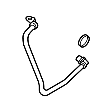 BMW 17-22-9-468-402 TRANSMISSION OIL COOLER LINE