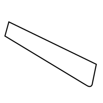 Mopar 5303688AF APPLIQUE-B Pillar