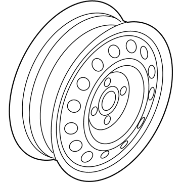 Hyundai 52910-2M910 Wheel Cap Assembly