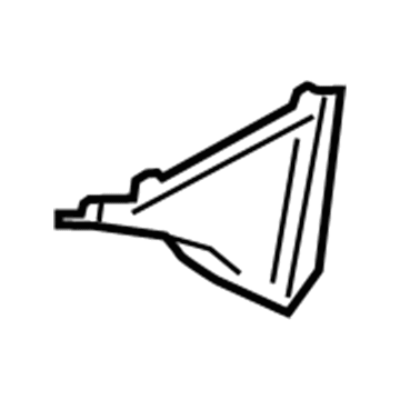 BMW 41-00-7-412-959 Cover Panel, Supporting Strut, Left