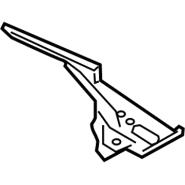 BMW 41-00-7-412-963 Wheel-House Inner Panel, Rear Left