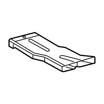 Lexus 87215-06050 Guide, Air Duct, RR