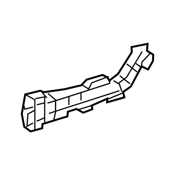 Lexus 87201-06750 Duct Sub-Assembly, Air