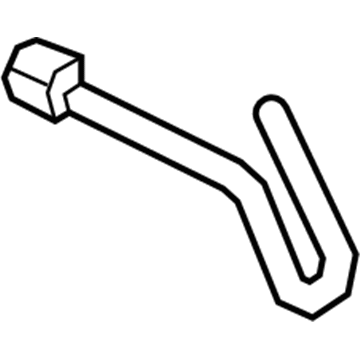 Ford 7T4Z-9G271-A Vapor Hose