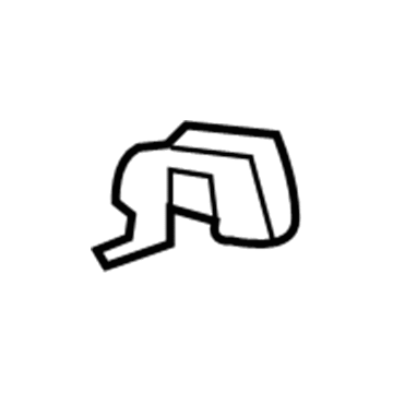 Infiniti 63827-AL500 Spacer-Front Fender, LH