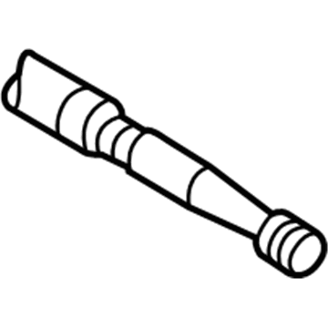 Nissan 39205-31U01 Shaft-Front Drive, L