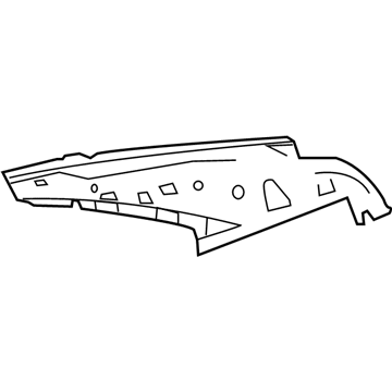 GM 20928334 Inner Quarter Panel