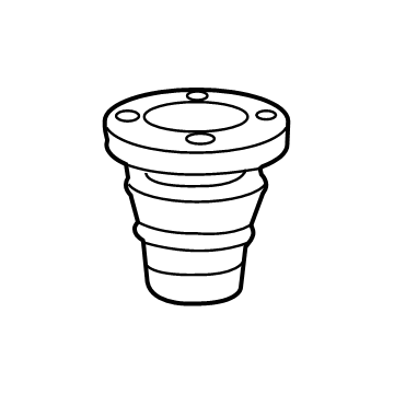 Honda 51722-TGH-A01 Rubber, Front Bump Stop