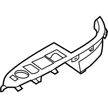 Hyundai 93572-2L010-WK Bezel-Power Window Main