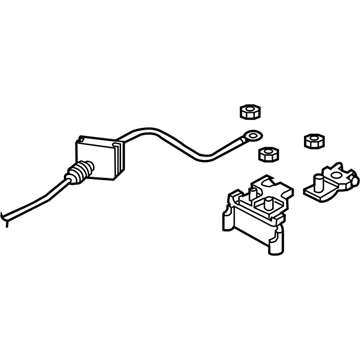 Nissan 24105-CD000 Cable Assy-Battery To Starter Motor