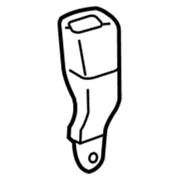 Lexus 73390-60030-A2 Belt Assembly, Rear NO.1 Seat