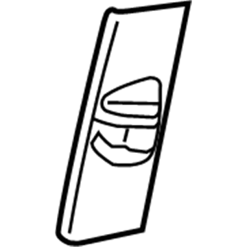 Lexus 73034-60020-A1 Plate Sub-Assembly, Rear Seat