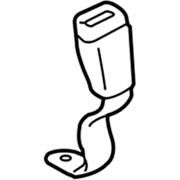 Lexus 73306-35010-A6 Belt Sub-Assembly, Seat