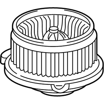 Honda 79310-S7A-G12 Motor Assembly, Fan