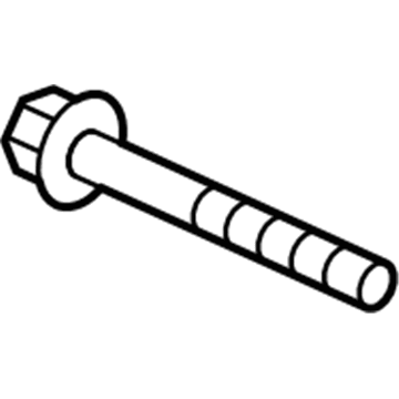 Honda 90001-59B-000 Bolt, Flange 10X70