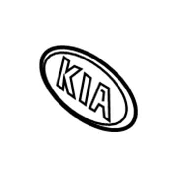 Kia 86320B2000 Kia Sub-Logo Assembly