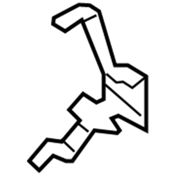 Nissan 28038-9PJ0A Bracket-Radio Mounting, RH