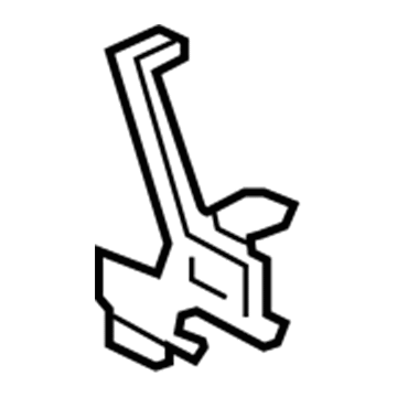 Nissan 28039-9PJ0A Bracket-Radio Mounting, LH