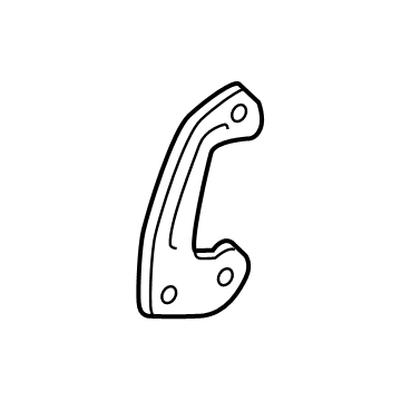 Hyundai 89935-2W200 Guide-Rear Arm Rest Hinge, LH