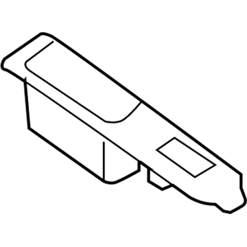 Nissan 82960-JM00A Finisher-Power Window Switch, Rear RH