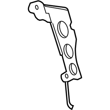 Toyota 86212-06050 AM/FM CD Bracket
